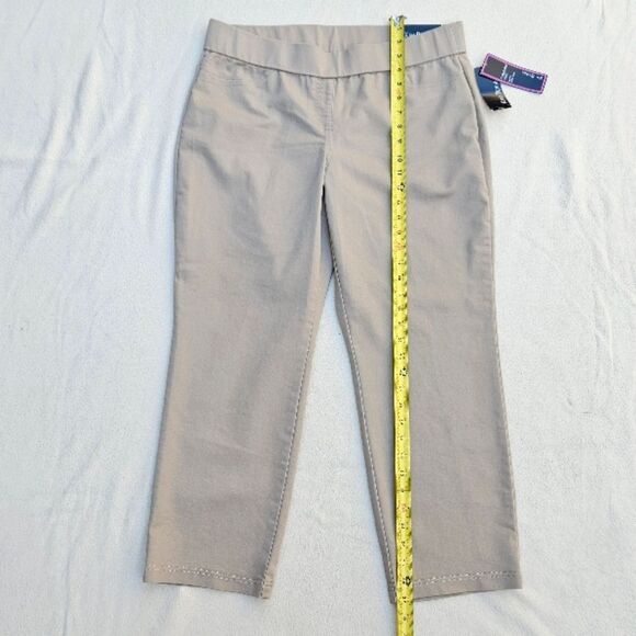 Kim Rogers Beige Pull On Pants Size 14P - Picture 2 of 11